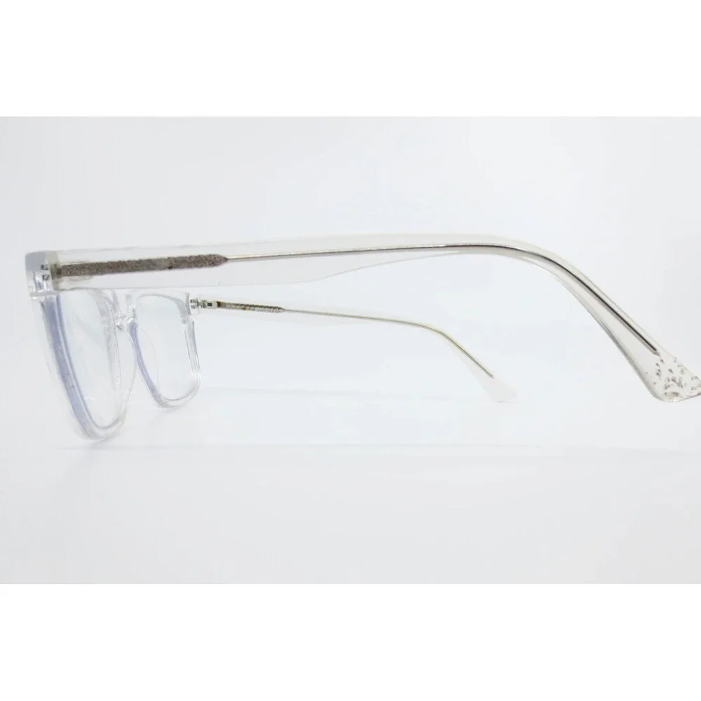 Clear Rectangular Eyeglass Frames MP 20215 CR 56-16-140 Transparent Unisex
